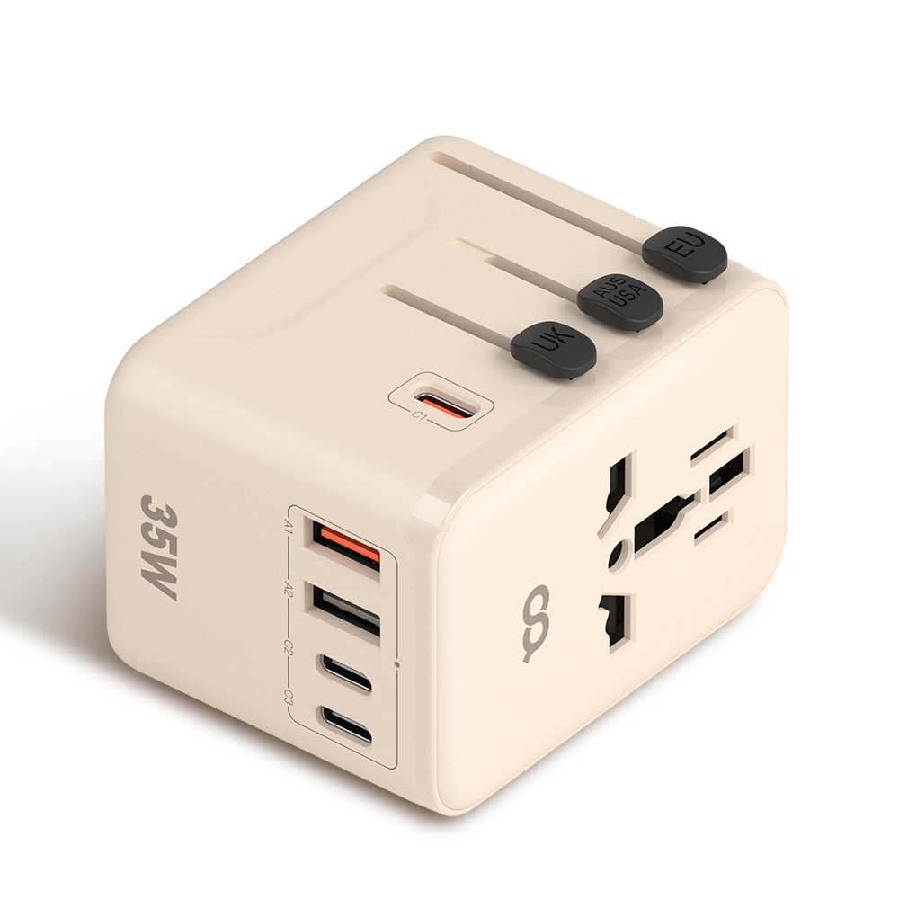 오아 포켓터 해외 여행용 멀티 어댑터 돼지코 멀티탭 EU 일본 중국 미국 플러그