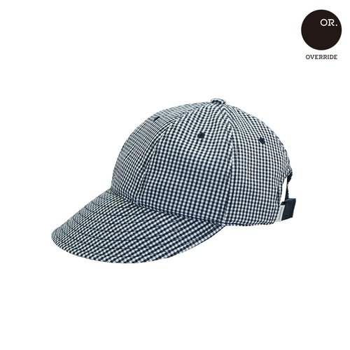 [THE MAKERS LAB](광주신세계)[오버라이드] 깅엄 서커 와이드 캡 SGP 블랙체크 (CU-1EUV196BC) : 신세계백화점