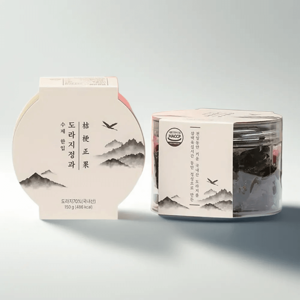 도라지청년 건강식품 수제 한입 도라지정과 150g : Beauty Takes A