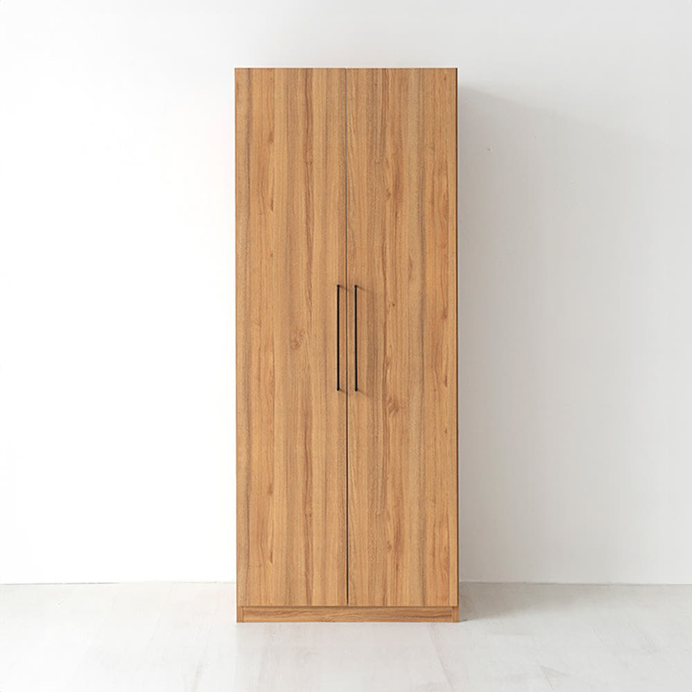 미란스 좁은 2문 옷장 WRM19480 790x500x1940mm, 2단, 캄포어베니어 3196.0939 - 상품 이미지