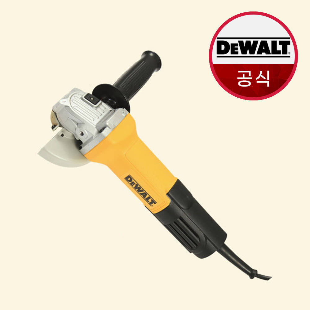디월트 그라인더 유선 100mm 소형 DWE750T 토글 스위치 - 상품 이미지