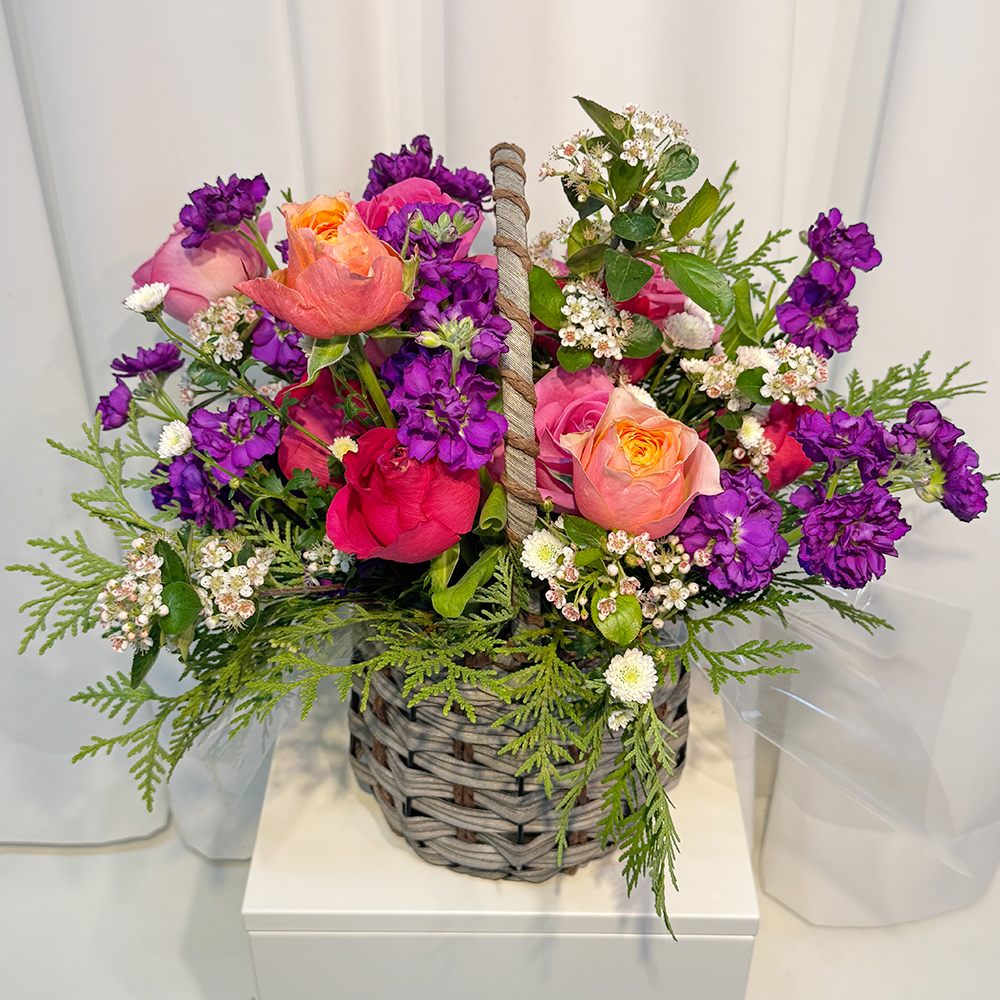 경기 동두천 혼합 꽃바구니 플라워 생화 생일 기념일 발렌타인데이 축하 감사 인사 전국꽃배달