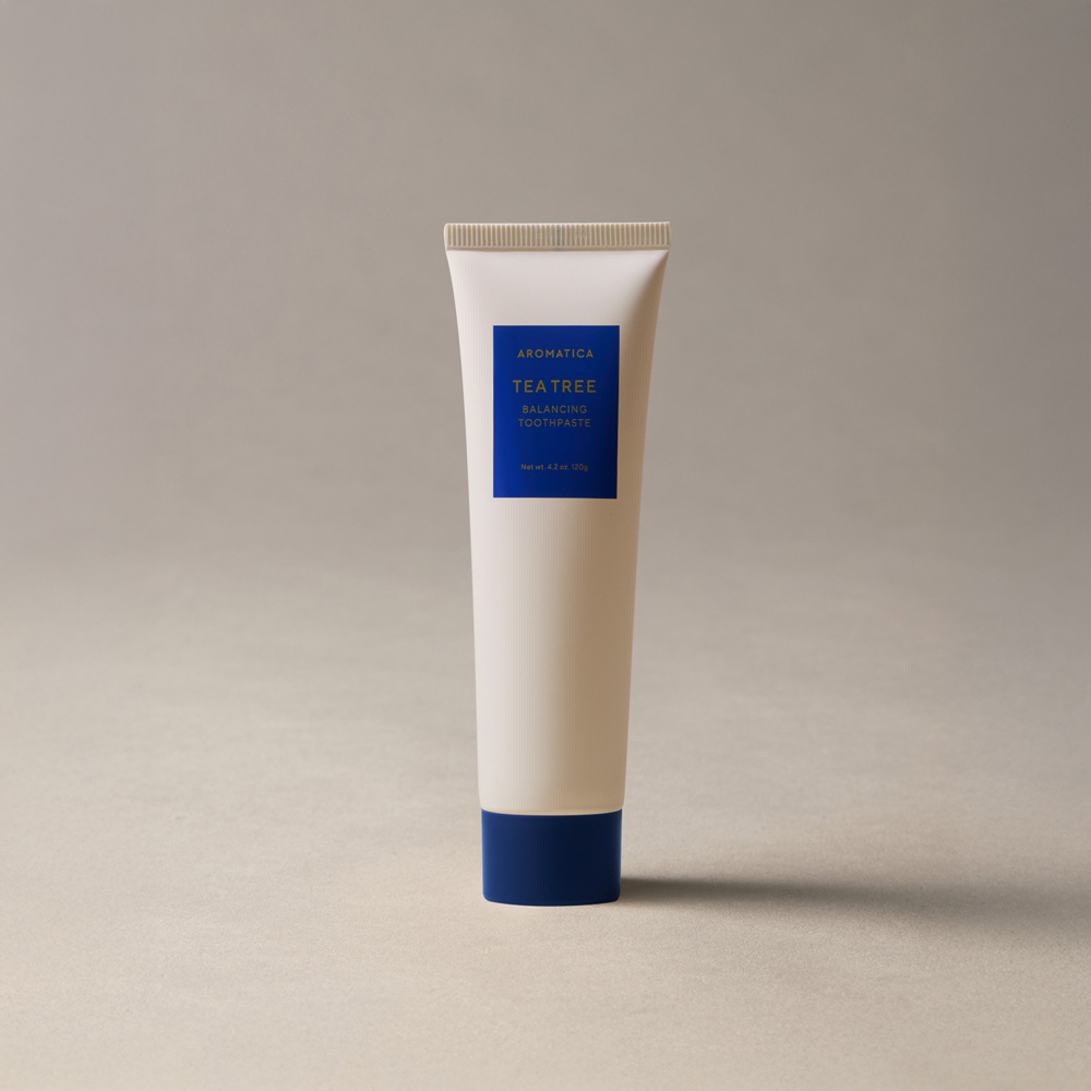 아로마티카 티트리 밸런싱 치약 - 티트리 120G 구취 제거 잇몸 케어 무불소 식물유래