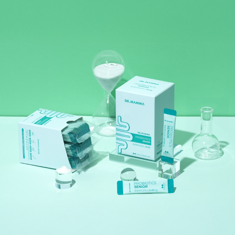 닥터맘마 강아지 고양이 시니어 유산균 노견 노묘 변비 소화 1개월분 30포 - 상세 이미지 3