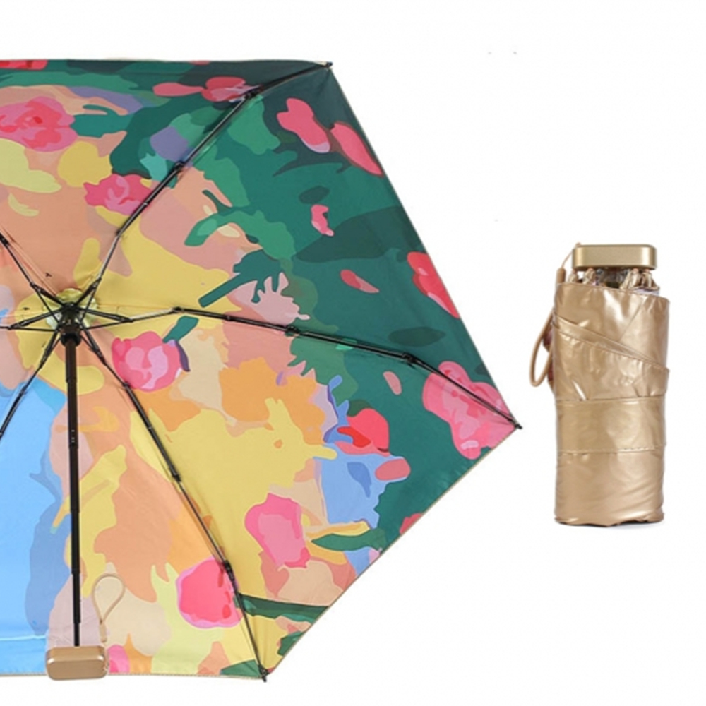 초미니 우양산 6단 접이식 포켓 양산 여성 가벼운우산