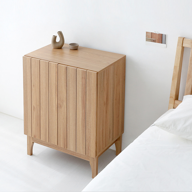 미란스 2문 수납장 6080 SBM8060 600x380x800mm, 2단, 캄포어베니어 4609.0065 - 상세 이미지 4