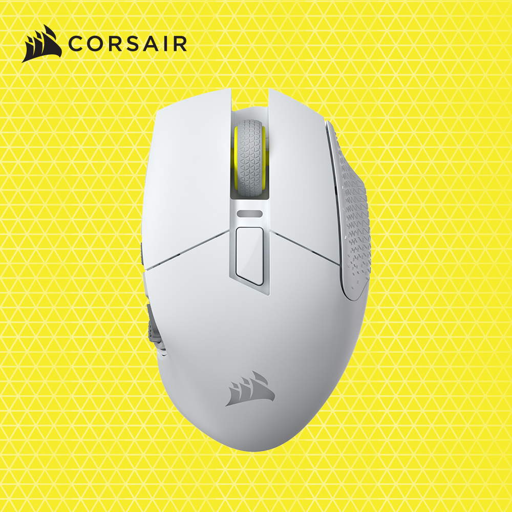 커세어 SCIMITAR RGB 엘리트 무선 SE 게이밍 마우스 화이트 - 메인 이미지