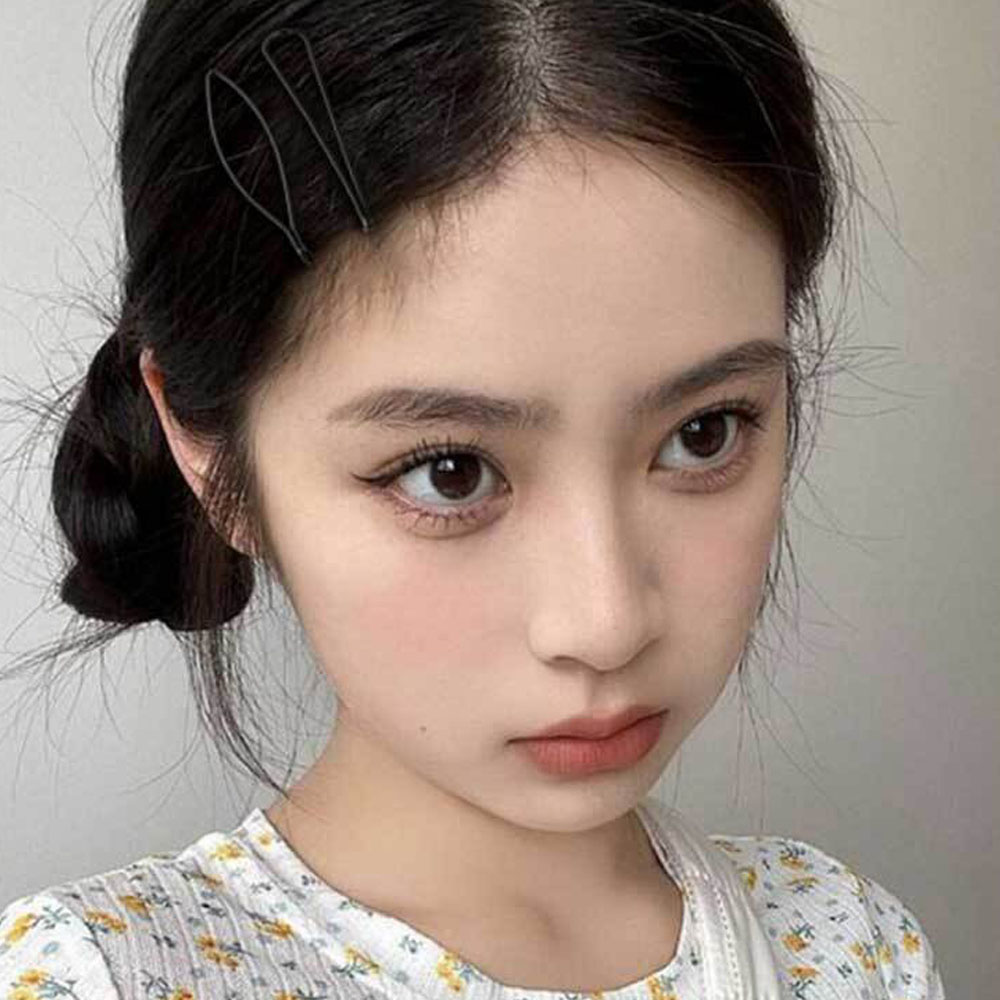 모양 실핀 12p 헤어실핀 앞머리 얇은 옆머리 삔세트 프랑스삔핀 반머리 바비미용실 - 상세 이미지 5