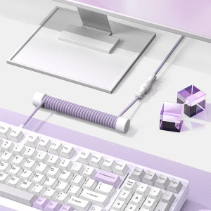 C타입 키보드 항공 코일 케이블 홀더 세트 클래식 개봉기 | 실사용 후기 - 상품 이미지 3