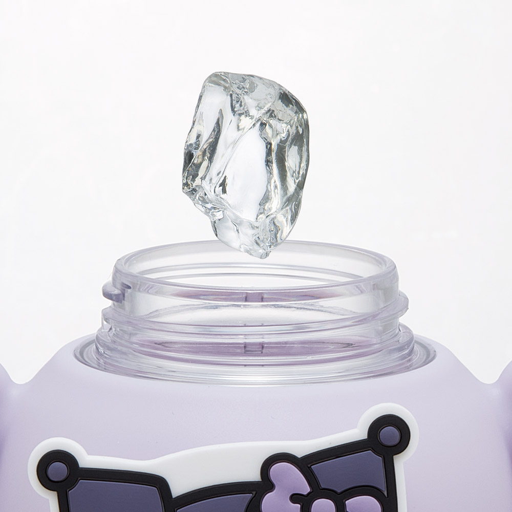 쿠로미 러버 마스코트 빨대 물병 수통 650ml 캐릭터 텀블러 일본직수입 정품 단일 상품 - 상세 이미지 4