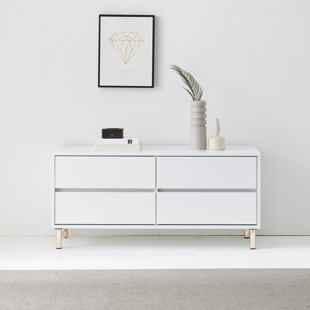 멘 1200거실장 높은tv장테이블 멀바우 철제티비다이 오디오장식장