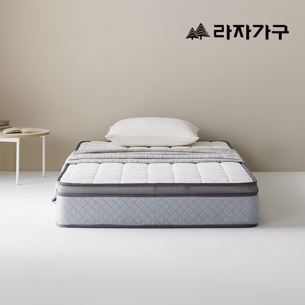 라자가구 온쉼 허리가 편안한 본넬 스프링 매트리스 25cm, SS(슈퍼싱글), 미디엄하드 - 메인 이미지