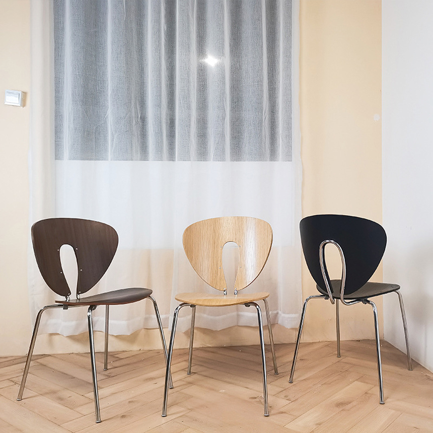 트위스트 모던 카페 식당 원목식탁 체어 Twist Modern Chair - 상세 이미지 5