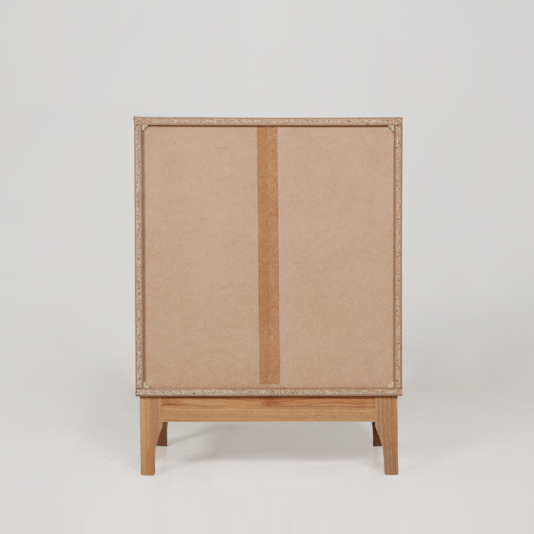 미란스 2문 수납장 6080 SBM8060 600x380x800mm, 2단, 캄포어베니어 4609.0065 - 상세 이미지 2