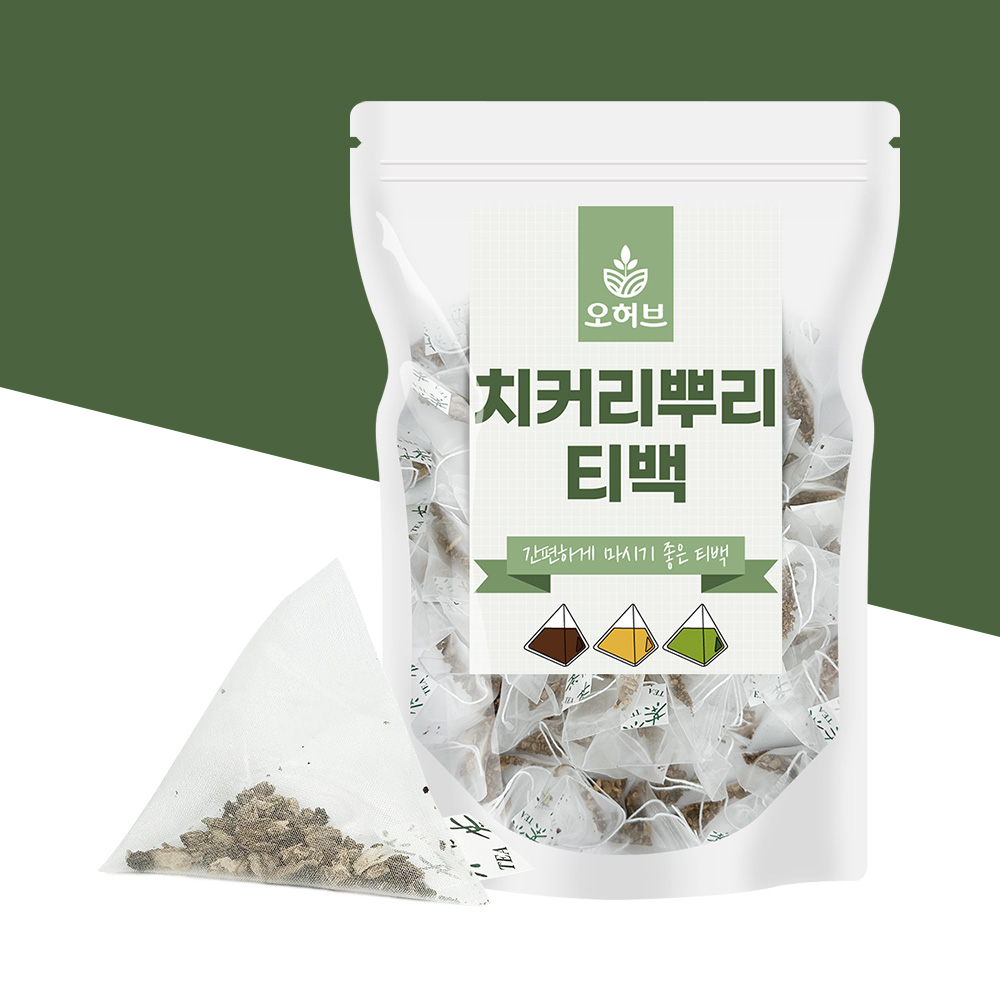 국산 치커리뿌리 치커리차 삼각티백 25개입 쏙당차 재료 - 상품 이미지