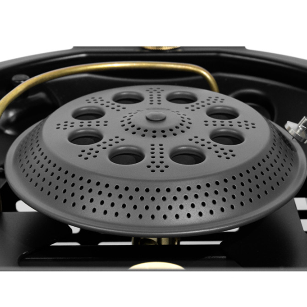 NIP 플랫버너 블랙 IGT 강염 파워플레이트 전용가방 포함 캠핑 가스 버너