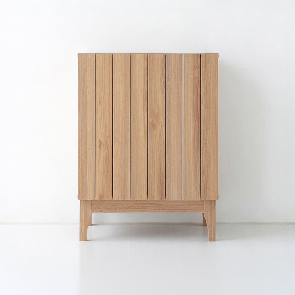 미란스 2문 수납장 6080 SBM8060 600x380x800mm, 2단, 캄포어베니어 4609.0065 - 메인 이미지