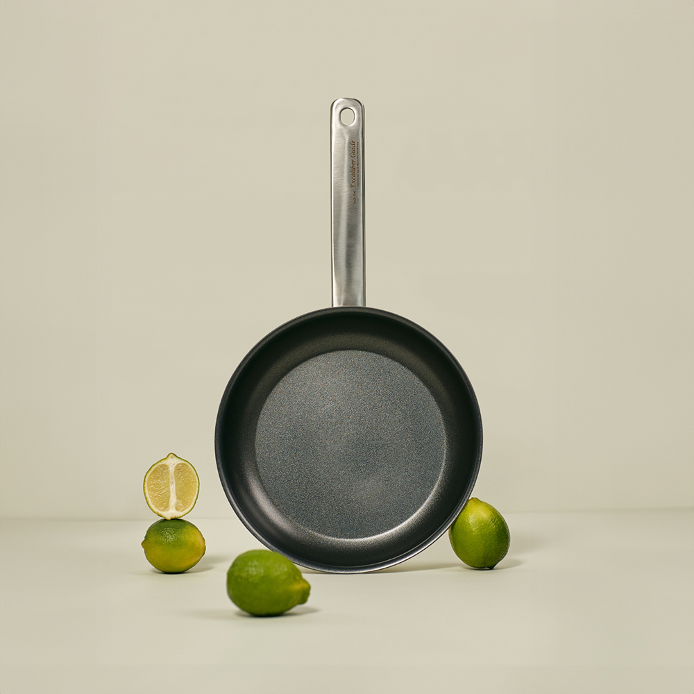 롤스보일 통3중 인덕션 후라이팬 엑스칼리버 프라이팬 스텐304 국산 22cm - 상품 이미지