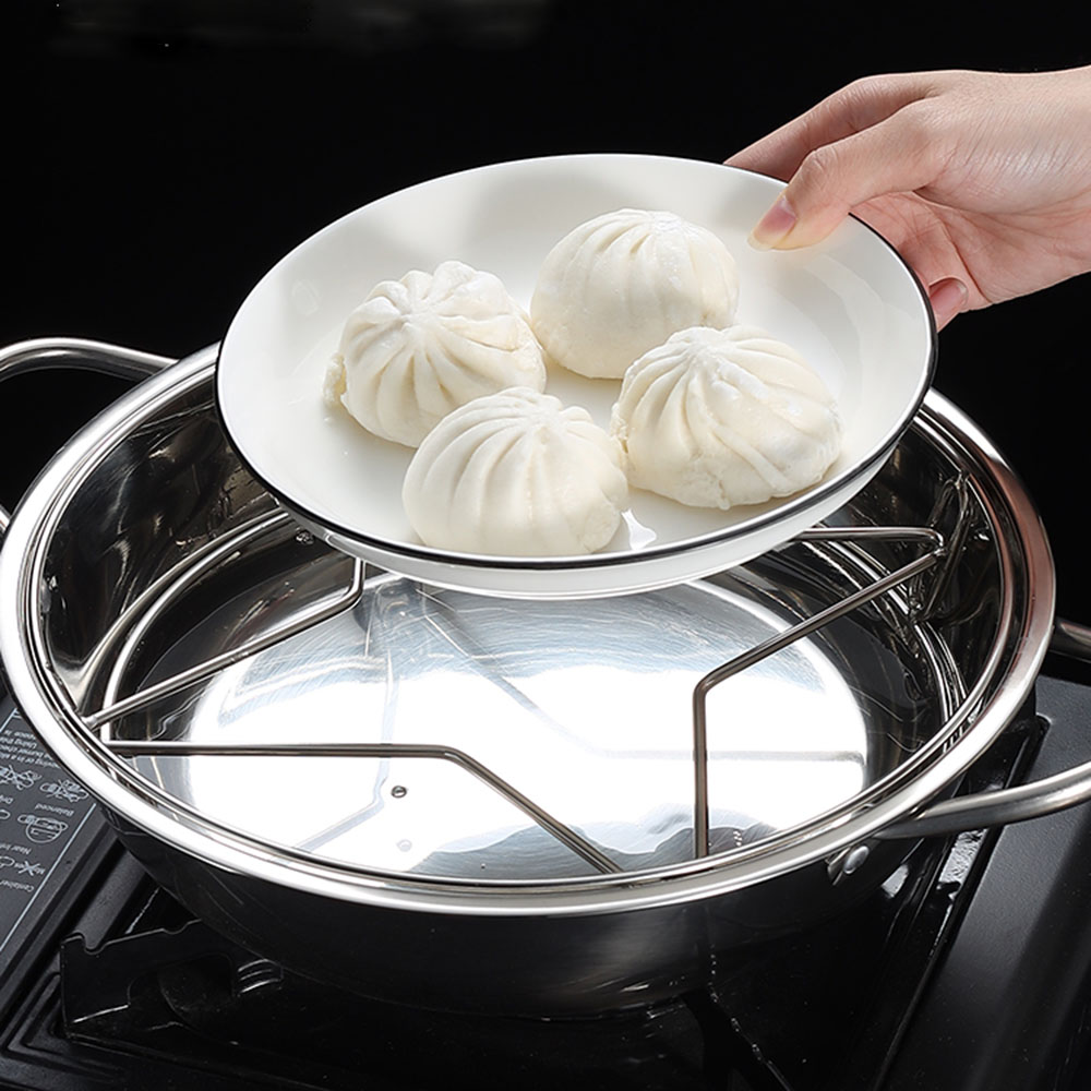 스텐 냄비 받침 찜기 겸용 양면 뚝배기 받침대 - 상세 이미지 5