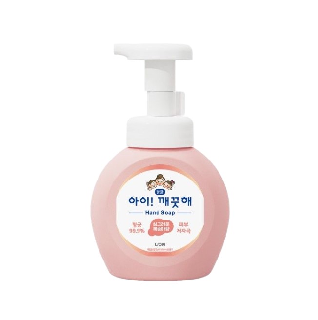 [LO] 아이깨끗해 거품형 모이스처 복숭아 용기 250ml (3374) 싱그러운 복숭아향 - 상품 이미지