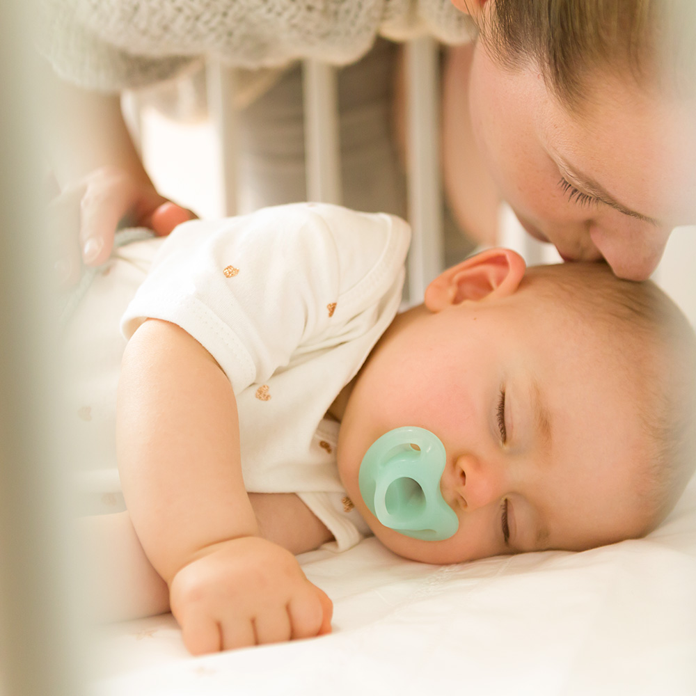 누크 센서티브 올실리콘 쪽쪽이 1개입 노리개젖꼭지 야광 공갈젖꼭지