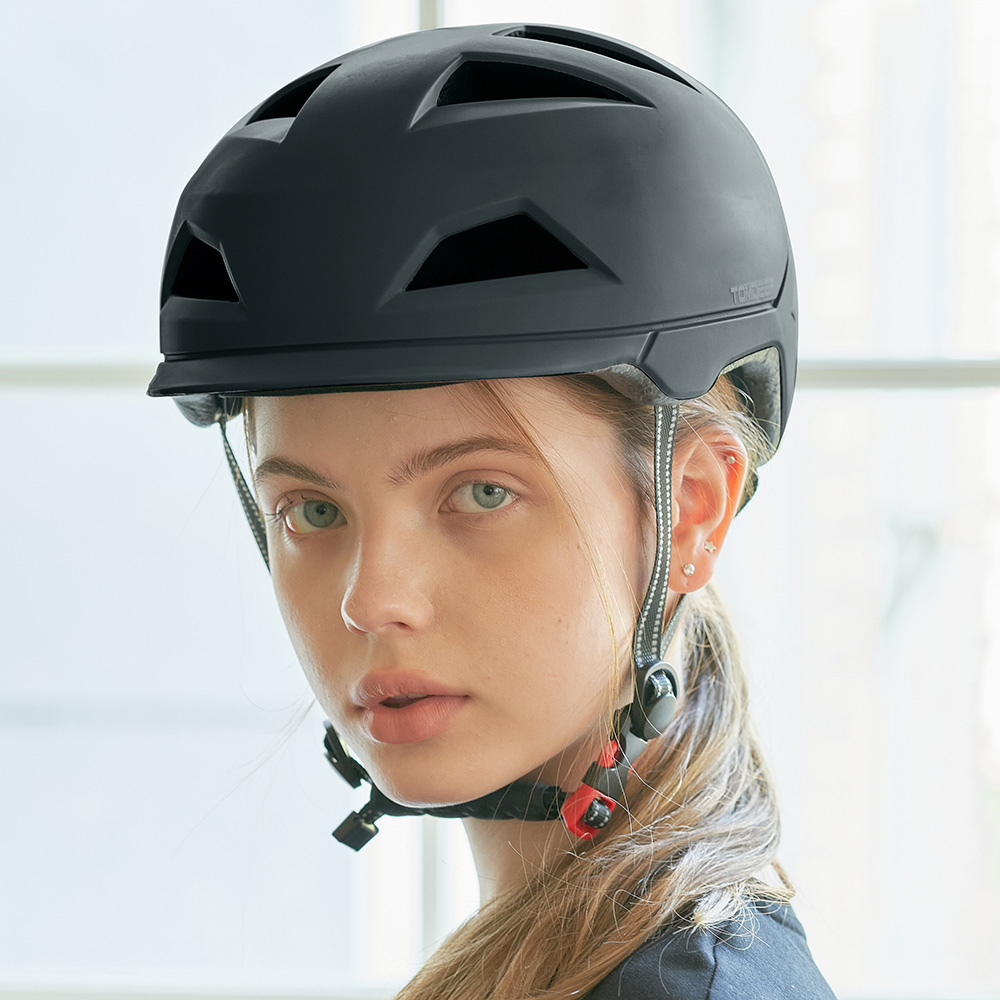 톰디어 후미등겸용 어반 전동킥보드헬멧 자전거헬멧 이미지 3