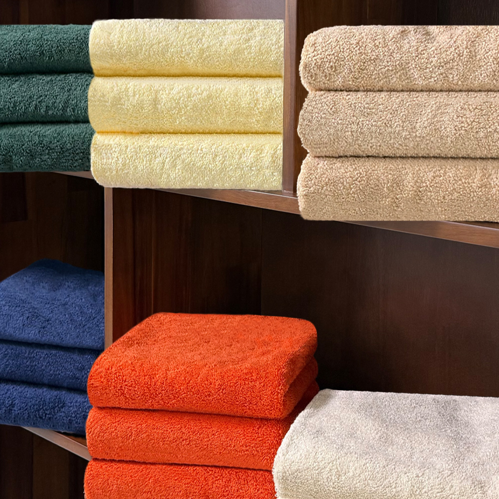 테리크 고급 호텔 수건 40수 타올 먼지없는 호텔 수건 10장