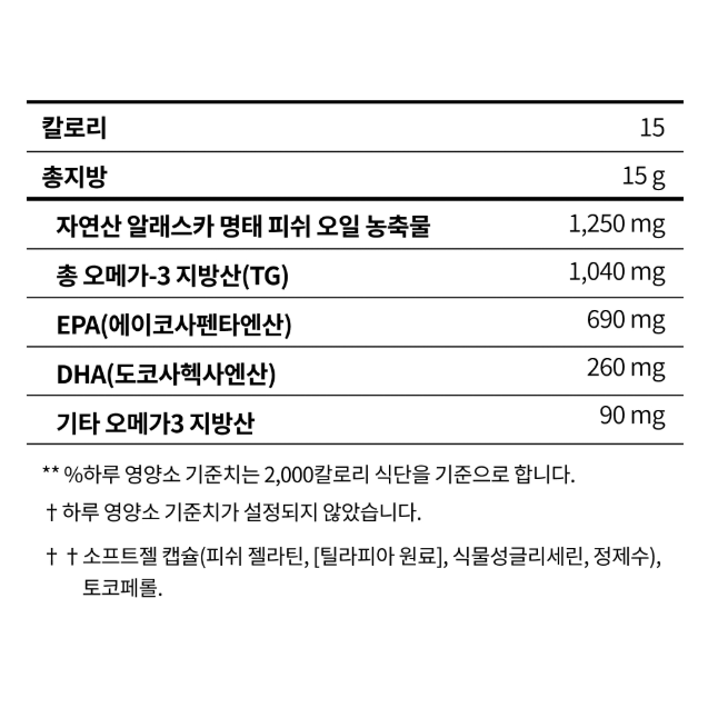 [한국공식몰] 스포츠리서치 rTG 오메가3 트리플 스트렝스 알래스카산 명태 30정, 3개 이미지 4