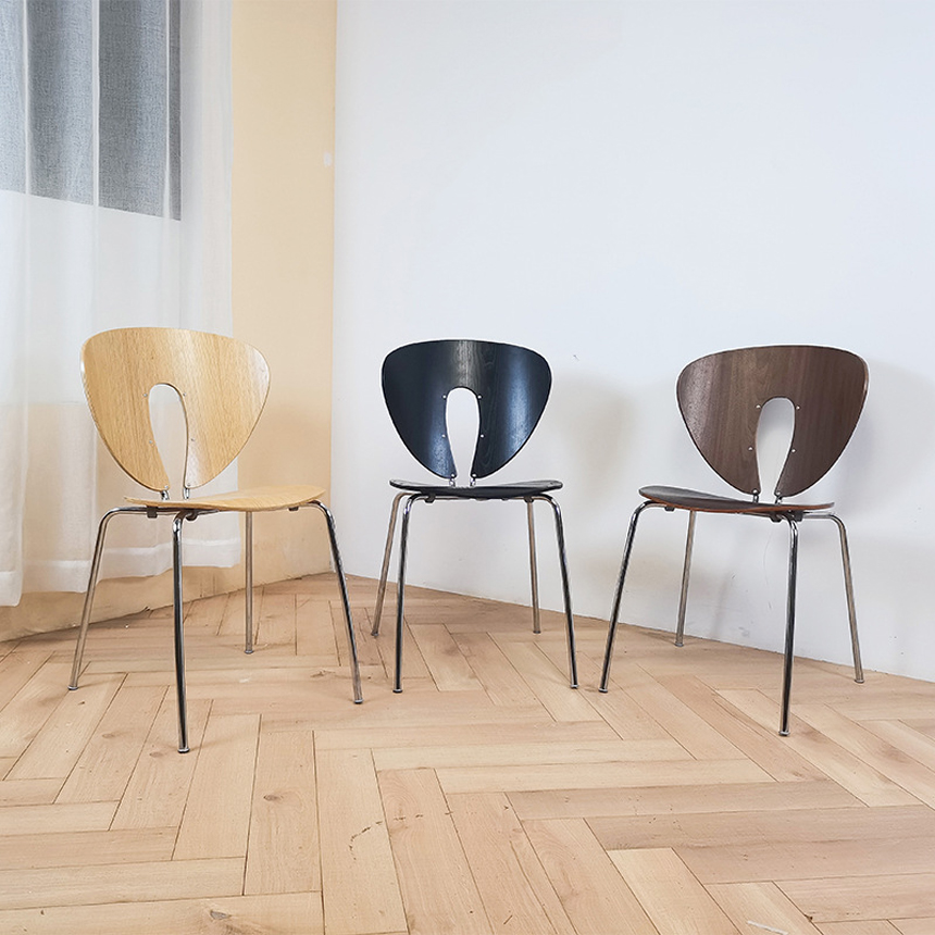 트위스트 모던 카페 식당 원목식탁 체어 Twist Modern Chair - 상세 이미지 4