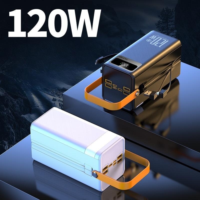 120W 파워 초고속 충전 대용량 차박 캠핑용 노트북 보조배터리 - 상세 이미지 2