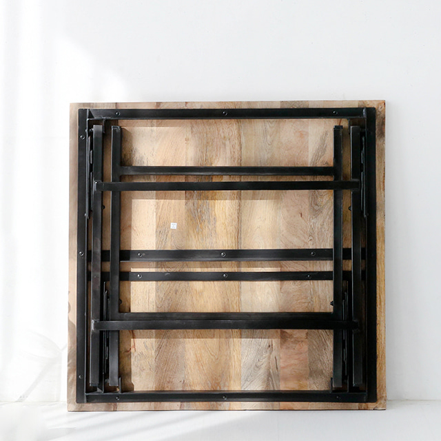 PECRE 빈티지접이식테이블 86X86 PC0146TB 860mm, 9928.9634