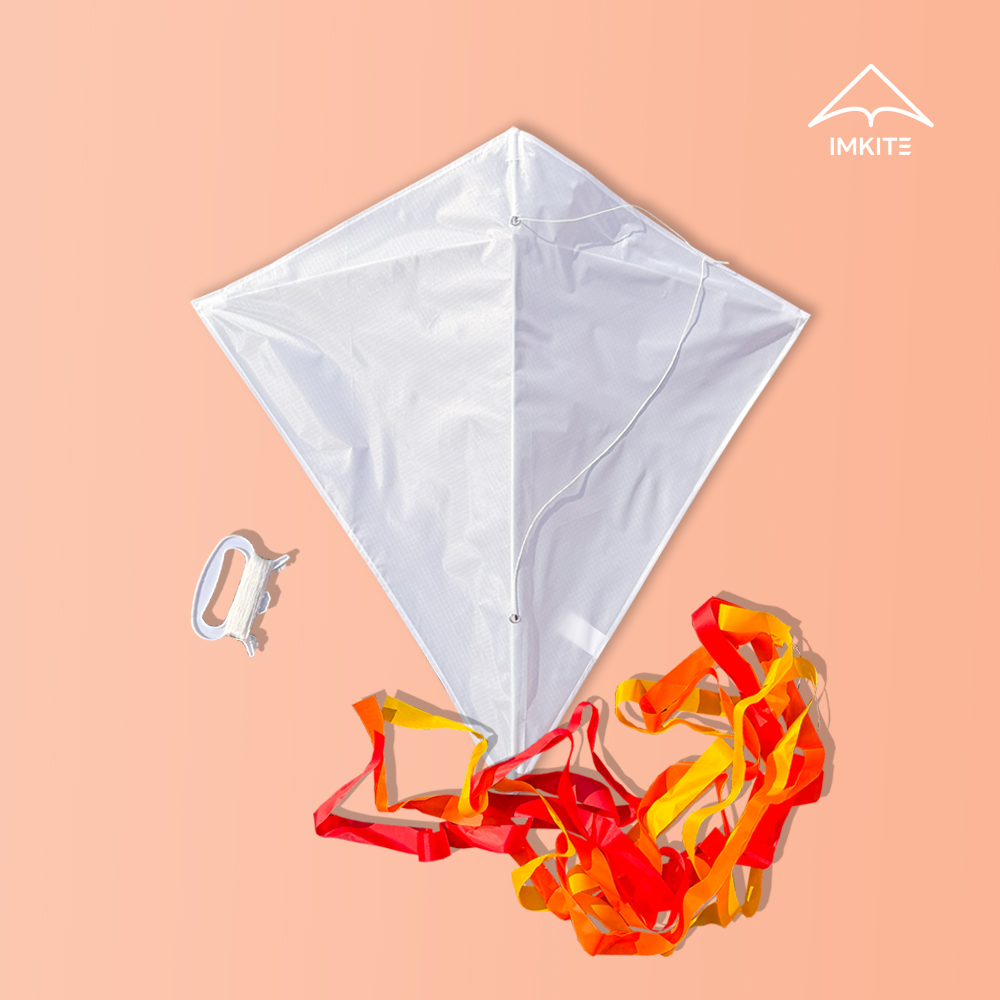 연날리기 [아이엠카이트 DIY80] 가오리연 프리미엄 연만들기 키트 (어린이 선물) - 상품 이미지