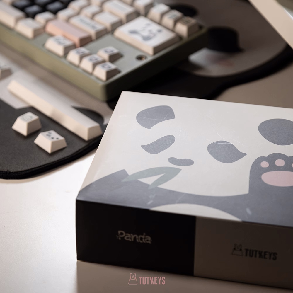 TUT PANDA 염료승화 PBT 키캡 - 올인원 구성 - 상세 이미지 2