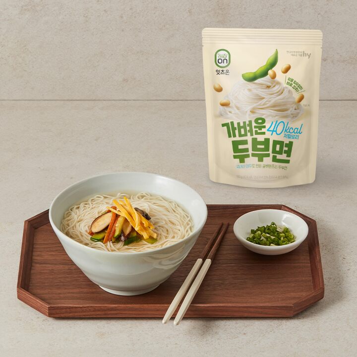 (택배배송)잇츠온 가벼운 두부면 6개 - 상품 이미지