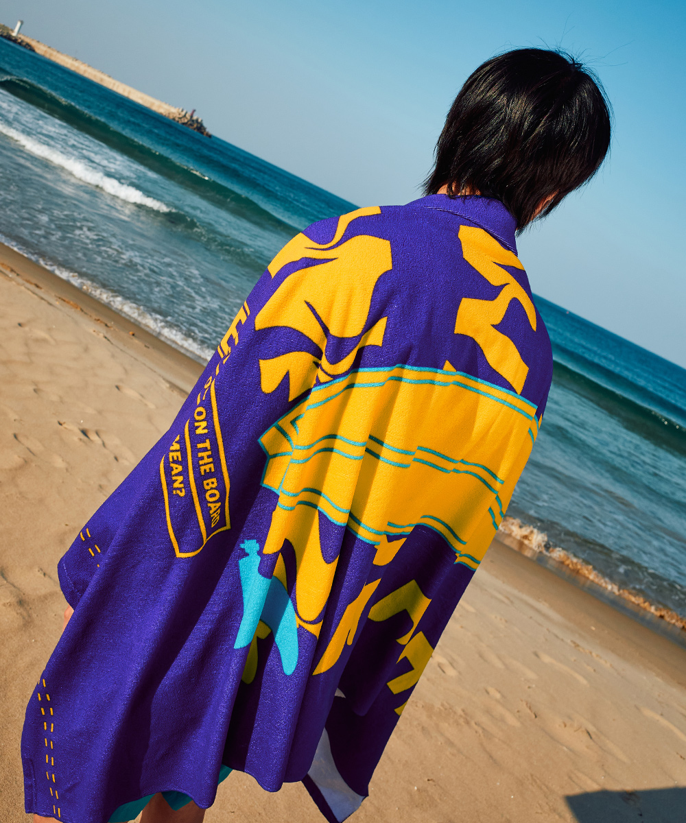 [슈퍼적립] 밸롭 라인업 비치타올 대형 물놀이 수건 큰 바다 타월