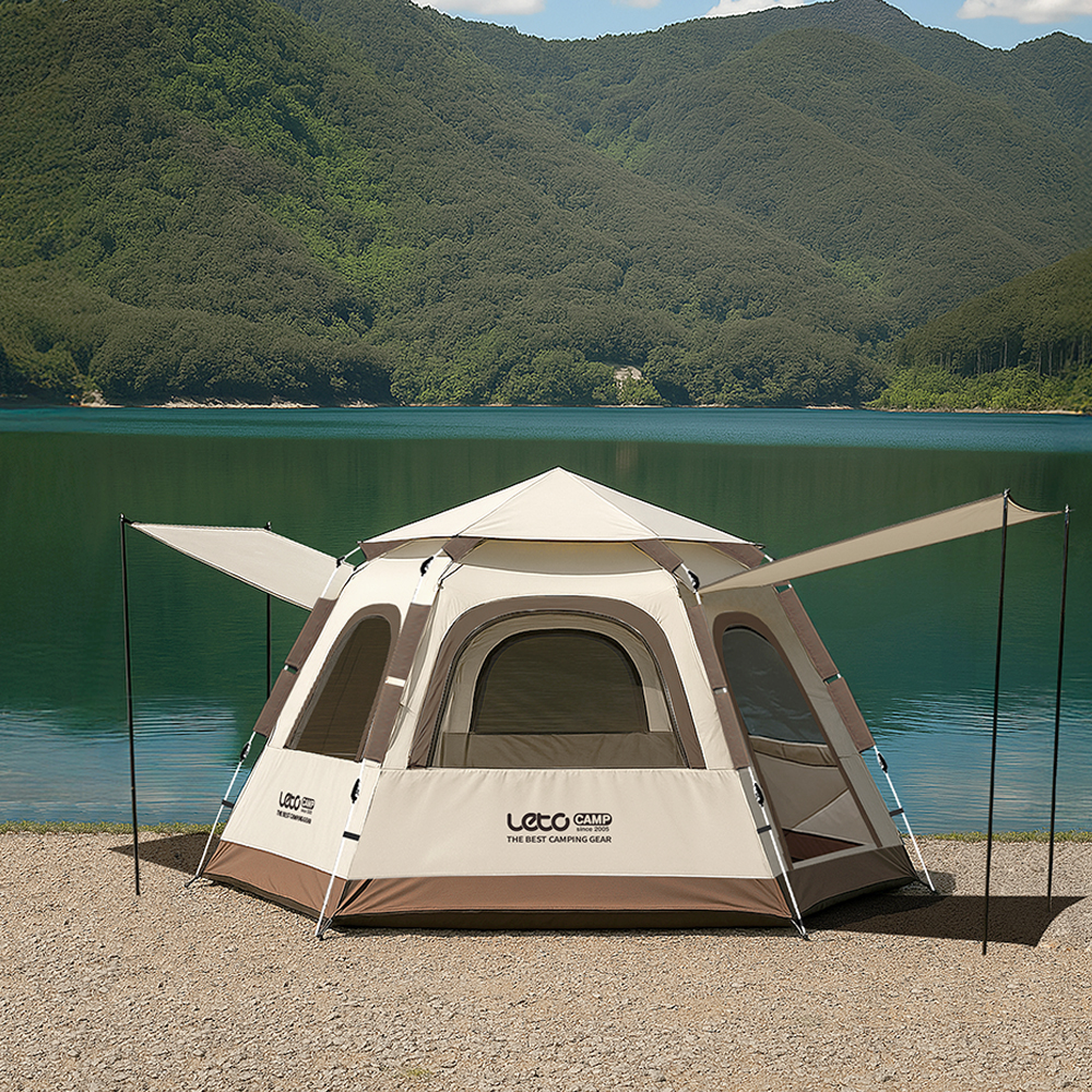 레토 육각돔 원터치텐트 그늘막 쉘터 캠핑 피크닉