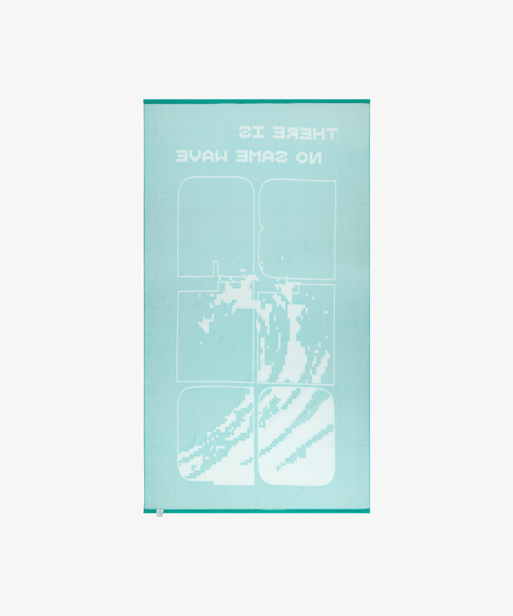 밸롭 오션 웨이브 비치타올 대형 물놀이 수건 큰 바다 타월