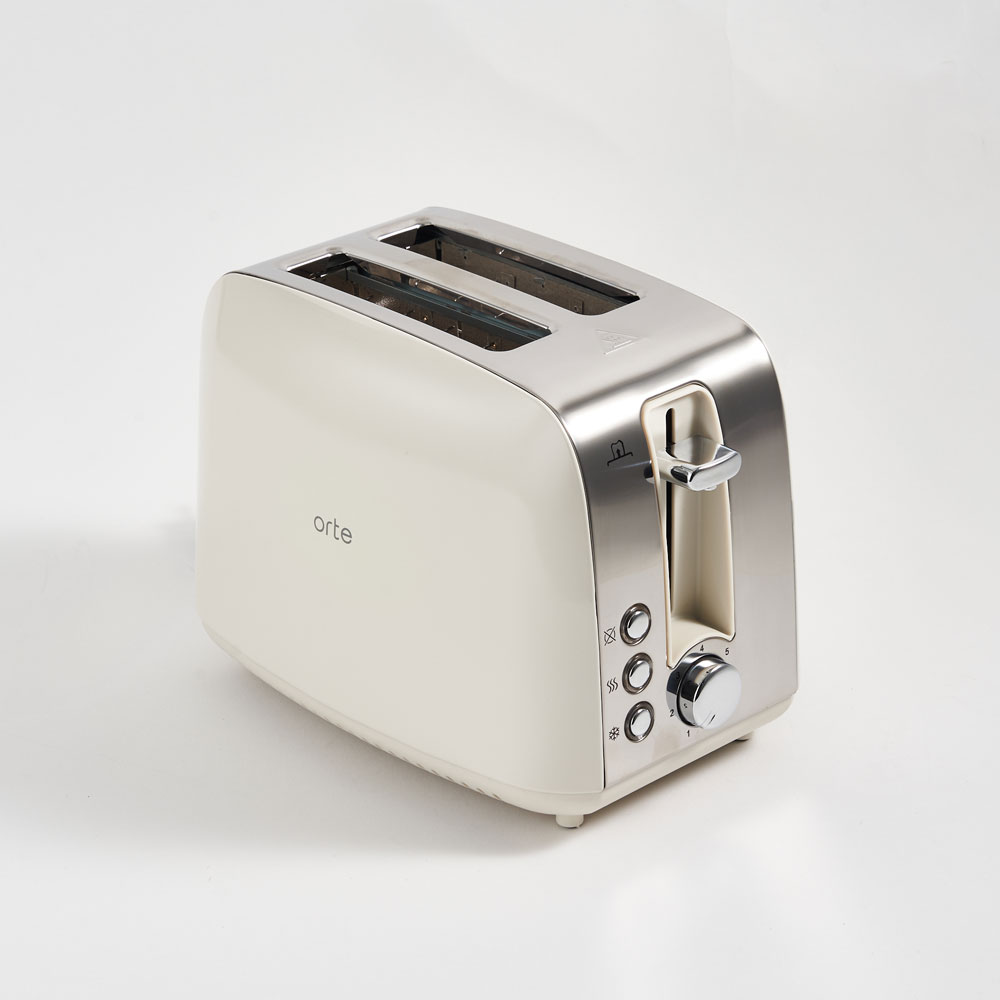 오르테 FULL 스텐 토스트기 7단계 굽기조절 가정용 빵굽는 기계