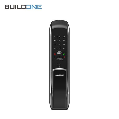 빌드원 푸시풀 현관문 도어락 아파트 번호키 카드키 설치 교체 BO-DP7300SK - 상품 이미지
