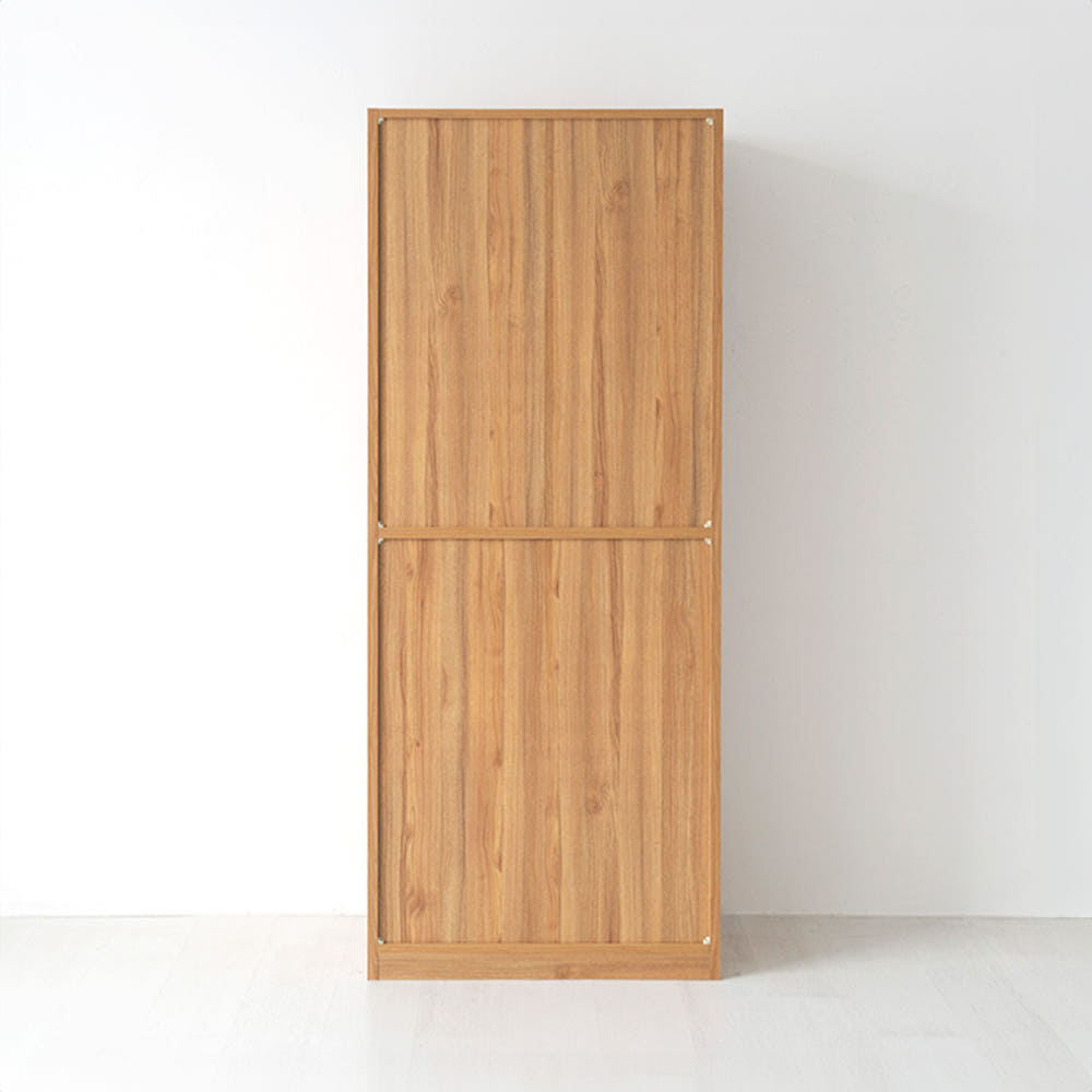 미란스 좁은 2문 옷장 WRM19480 790x500x1940mm, 2단, 캄포어베니어 3196.0939 - 상세 이미지 2
