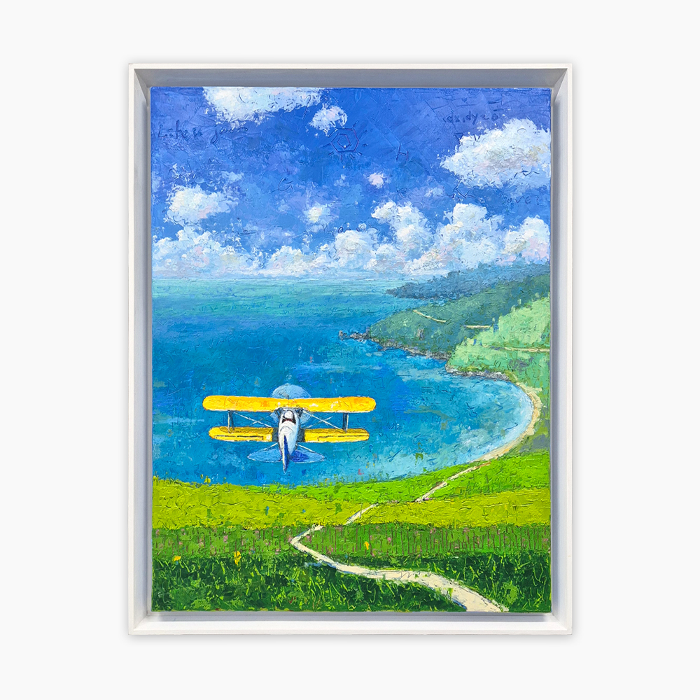 아트앤샵 미술작품 김기훈 원작 Out of the road 10호 현대미술 그림액자 - 상품 이미지