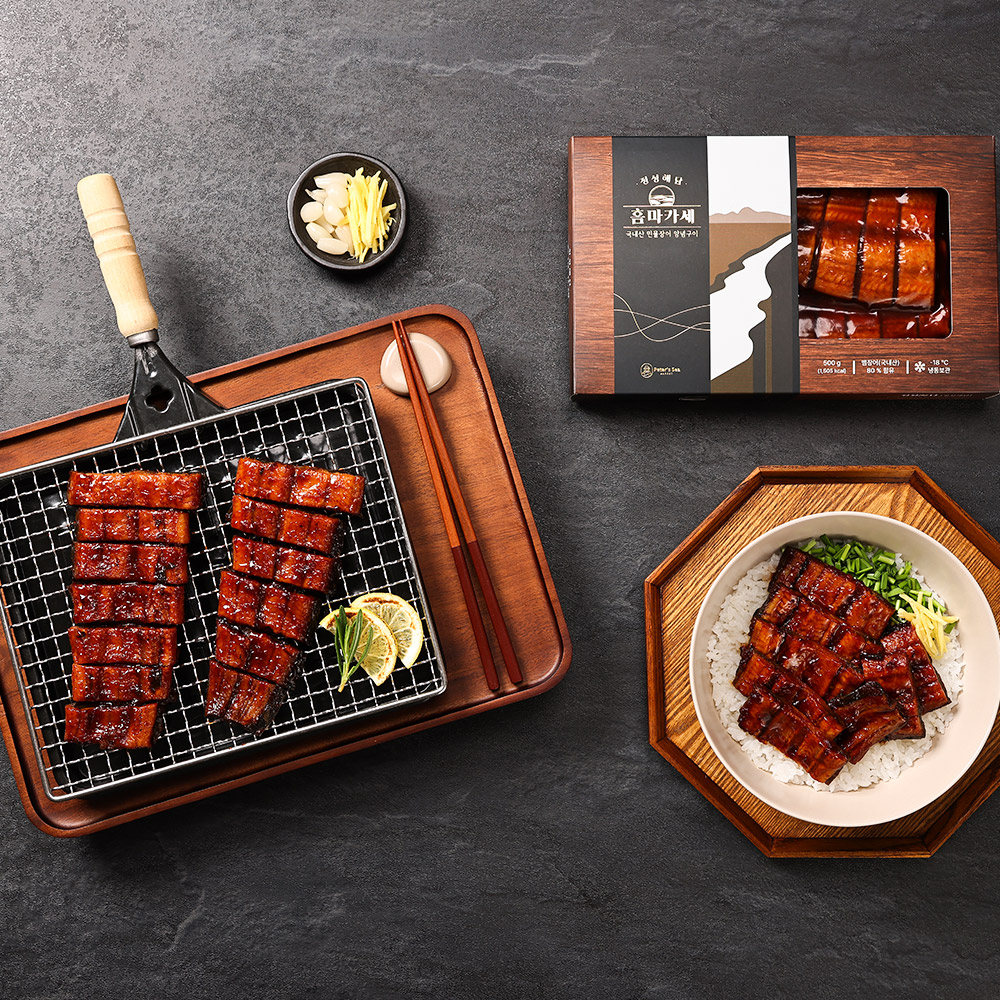 피터씨마켓 홈마카세 국내산 민물장어 양념구이 세트 500g (250g x 2팩) - 상세 이미지 5