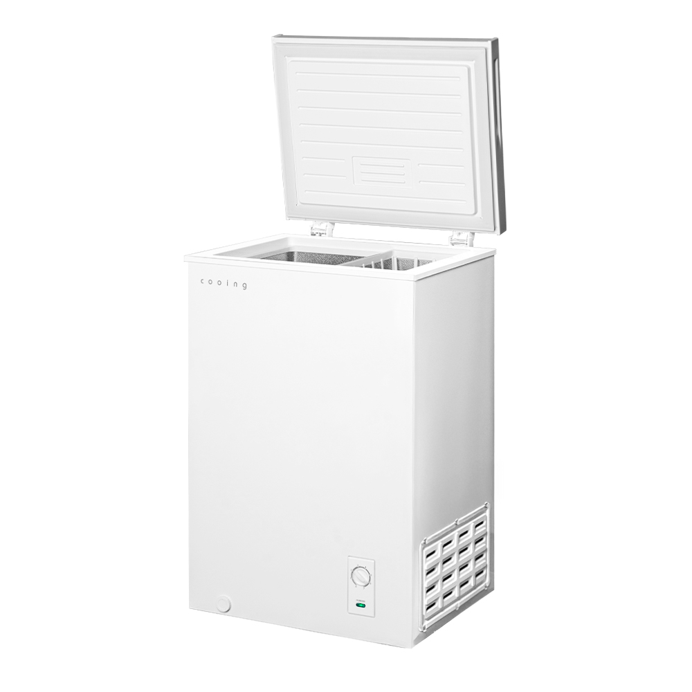 쿠잉 미니냉동고 FR-C080W 소형 가정용 원룸 음쓰