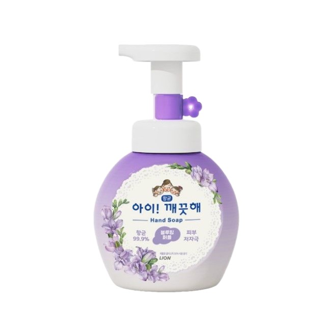 [LO] 아이깨끗해 거품형 블루밍 퍼플 용기 250ml (2499) 자스민 바이올렛향 - 상품 이미지