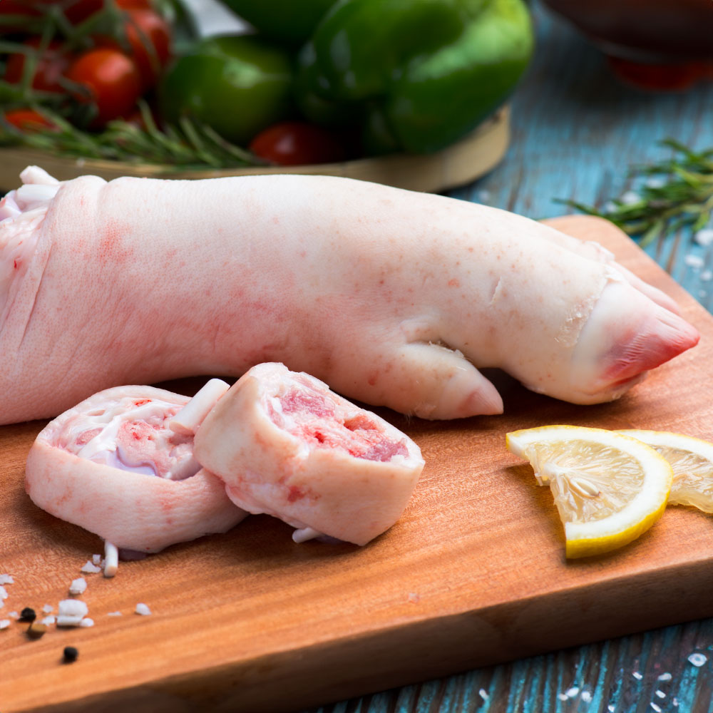 [파파네정육점] 국내산 한돈 장족 돼지족 생족발 돼지족발 1.6kg, 1개 - 상세 이미지 3