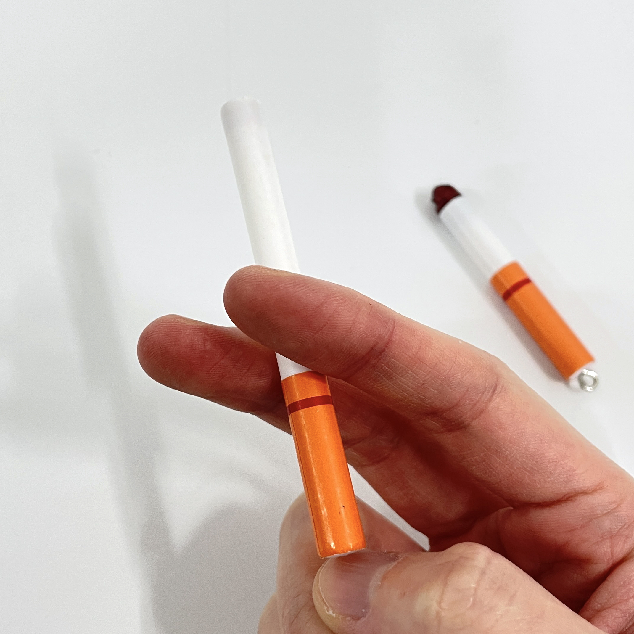 가짜 담배 모형 2종 공연 연기 연극 촬영 소품