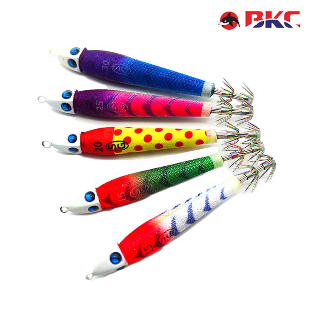 BKC 이카 페스티발3 한치 에기 이카메탈 SG-534 오모리그 쌍걸이 채비 60g - 상세 이미지 3