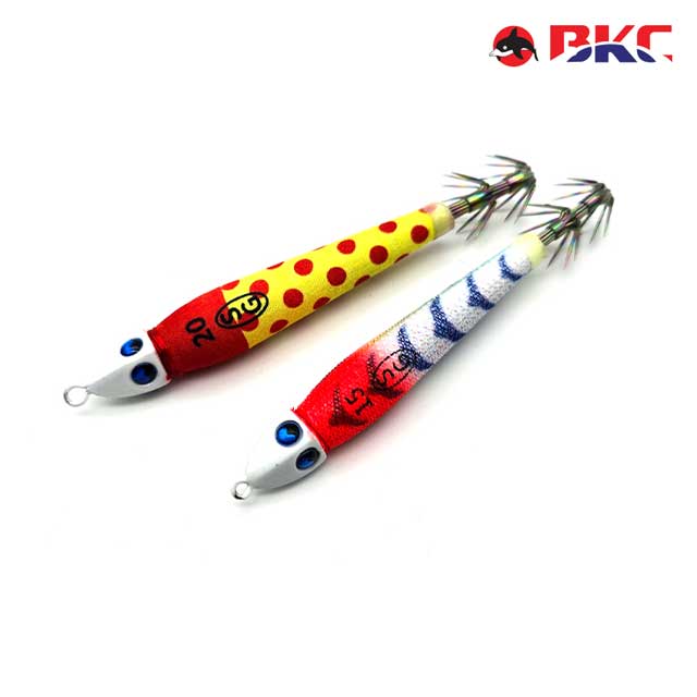 BKC 이카 페스티발3 한치 에기 이카메탈 SG-534 오모리그 쌍걸이 채비 60g - 상세 이미지 2