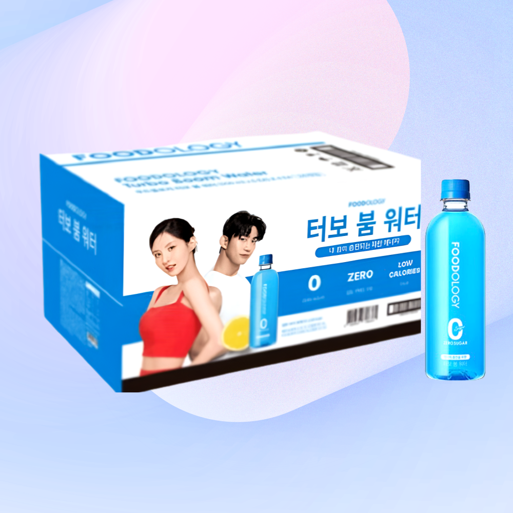 터보붐워터 파란통 음료 푸드올로지 24개입X2박스 - 상세 이미지 5