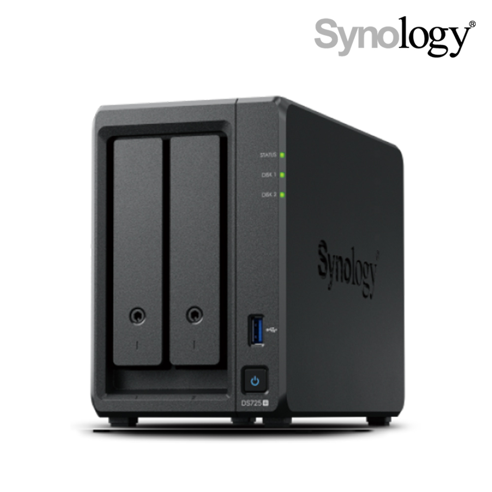 시놀로지 DS725+ NAS 2BAY 나스 [DSM 초기설정 원격지원+3년보증정품]